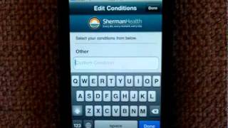 Sherman I.C.E. App: Tutorial screenshot 1