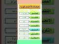صفات لاضد لها