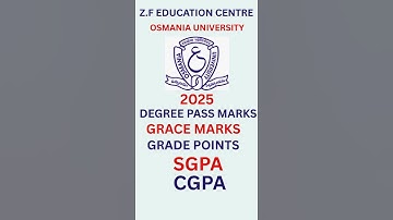 OU DEGREE 2025 All SEMESTER ACADEMIC UPDATE