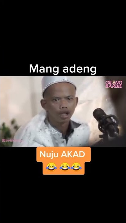 mang Adeng nikah 😂#shorts