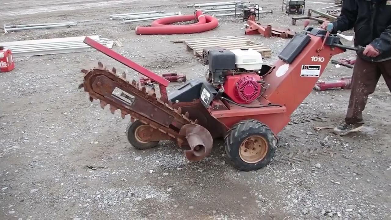 1988 DITCH WITCH 1010 For Sale - YouTube