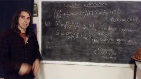 V8.2a Ladder operators (Part 1)