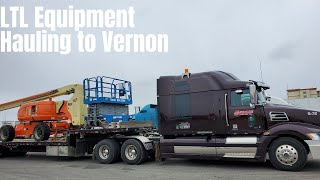 Equipment hauling to Vernon