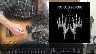 AT THE GATES - The Circular Ruins (Vocal and Guitar Cover with On Screen Tabs )