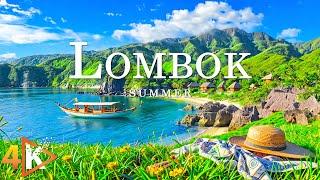 Lombok Island 4K – Serene Beaches & Turquoise Waters | Relaxing Nature Video Ultra HD