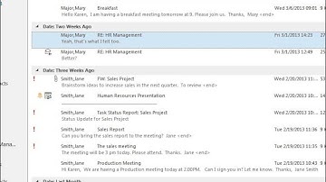Outlook 2013 Change the Ribbon Display Options