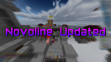 Novoline Hacked Client on Hypixel Skywars (CRAZY UPDATE)