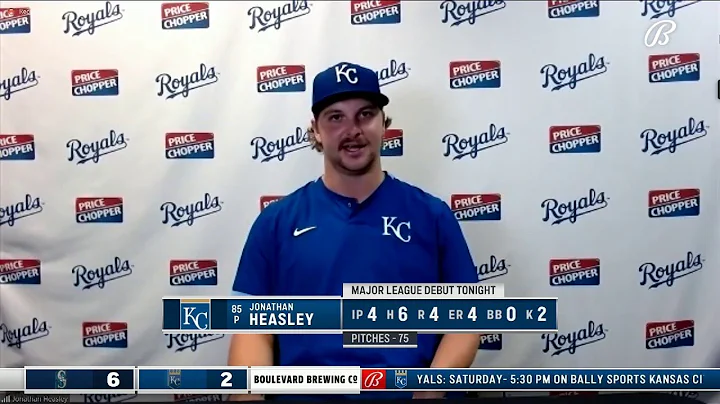 Heasley says it was 'definitely an exciting day' a...