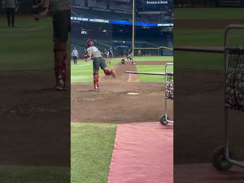 Khadim Diaw At MLB Draft Combine