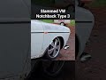 Slammed vw type3 notch notchback aircooled volkswagen