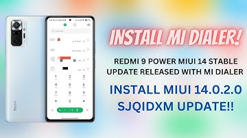 Install MIUI Dialer now in Redmi 9T / 9 Power without factory reset! Switch to Stable MIUI 14 now 💯💯