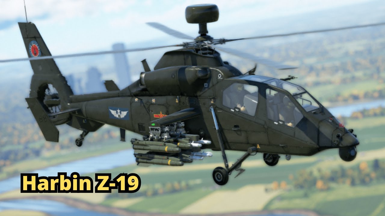 航空機・ヘリコプター charvelevh Harbin Z-19/E Black Whirlwind Attack Helicopter | Thai