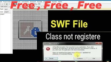 Led edit class not registered solution, led edit swf no support solution Led edit 2014 problam