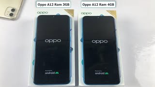 Compare Oppo A12 RAM 3GB vs Oppo A12 Ram 4GB | Speed Test, PUBG, Free Fire, Helio P35