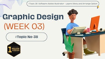 Graphic Design Topic 38 Software Adobe Illustrator   Layers Menu and Arrange Option #graphicdesign