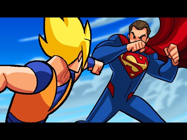 Dragon Ball Z vs DC Superheroes - What If Battle -  [ DBZ / DBS  Parody class=