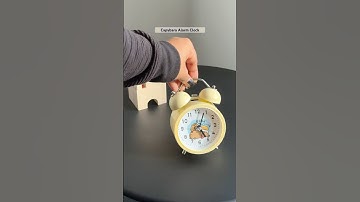 Pinteresty Capybara Alarm Clock ✨🌷🎀#kawaii #aesthetic #desksetup #deskdecor #alarm #clock #cute