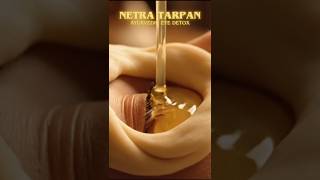 Ayurvedic Eye Detox | NETRA TARPAN👁🔥 #shorts #ayurveda