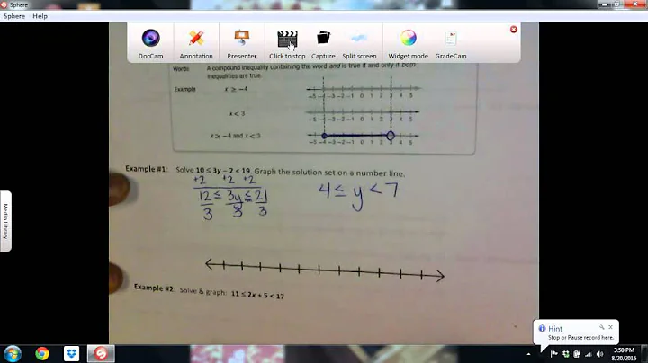 Algebra 2 - Section 1.6a Notes