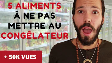 Quel fruit ne se congelé pas