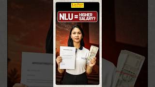 Why NLU Graduates Earn Bigger Packages! #shorts