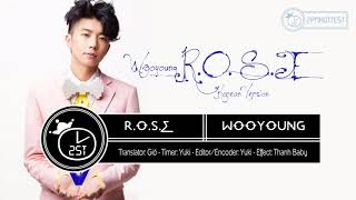 [Vietsub + Kara - 2ST] R.O.S.E (Korean Ver.) - Wooyoung