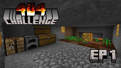 Minecraft 404 Challenge - Episode 1