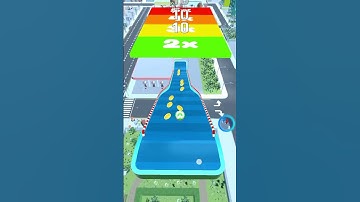 Sky Rolling Balls - Super Bonus Level, SpeedRun Gameplay, Android IOS, Amaizing Ball Game, #shorts