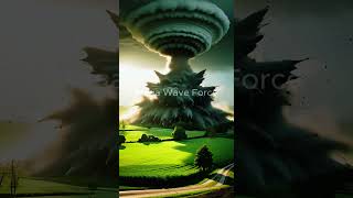 Powerful Tornado Touches Down in an Open Field | Nature’s Fury in Action #naturaldisaster#tornado