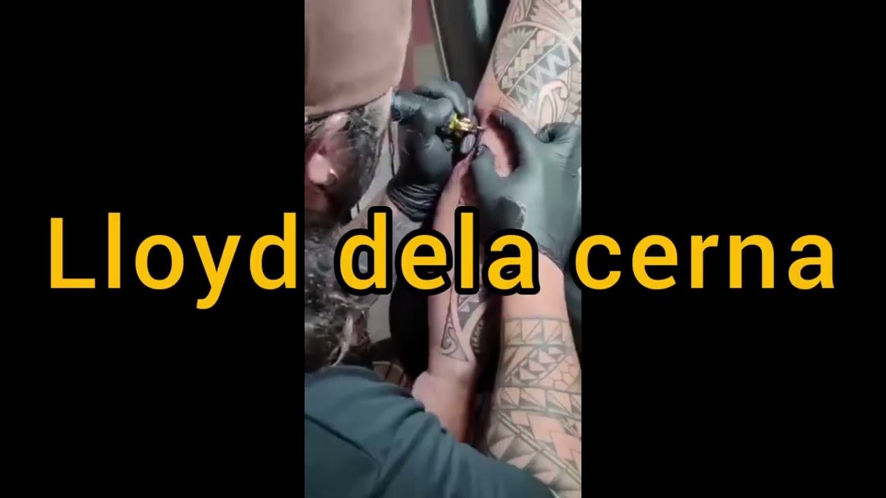 TATTO ARTIST LLOYD DELA CERNA