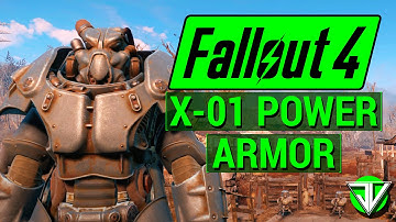 FALLOUT 4: How To Get FULL SET of X-01 BEST POWER ARMOR in Fallout 4!