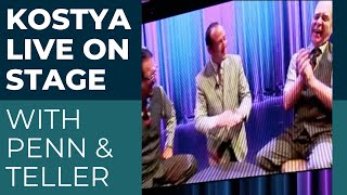 Kostya Kimlat LIVE in Las Vegas with Penn & Teller