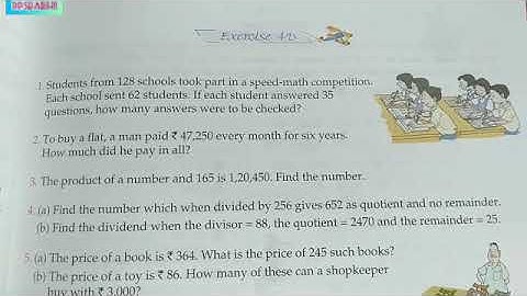 #bhartibhawan #maths  class-5|maths| |chapter-4|   |Ex-4D|
