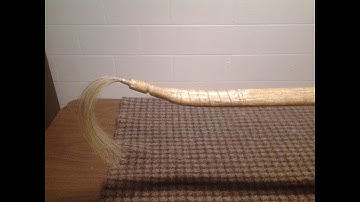 How to Wrap Tips and Handles on a Sinew Backed Bow