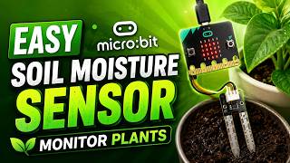 micro:bit - Easy soil monitor tutorial with your Tinkercademy tinker kit.