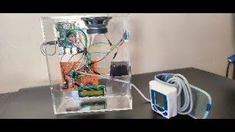 BP Classification & announcing Results over Voice Using Pi3