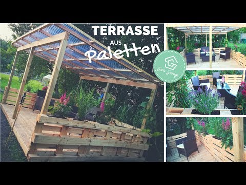 Video: Paletten-Patio-Möbel, die Sie diesen Sommer leicht errichten könnten