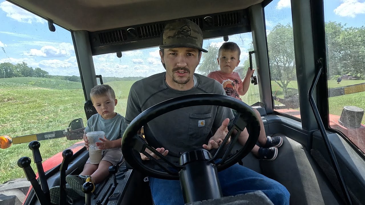 My near death experience while bush hogging. - HERU