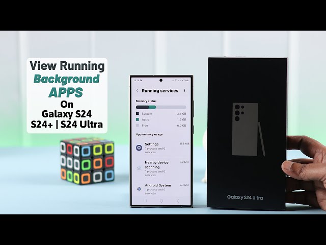 Galaxy S24 Ultra / Plus: How to Close All Background Running Apps on Samsung! class=