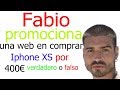 Fabio comparte en su historia que ha comprado iphone xs por 400€ ¿verdadero o falso?