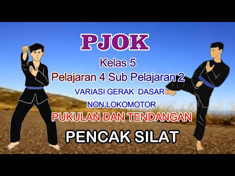 Sebutkan 4 jenis tendangan dalam pencak silat