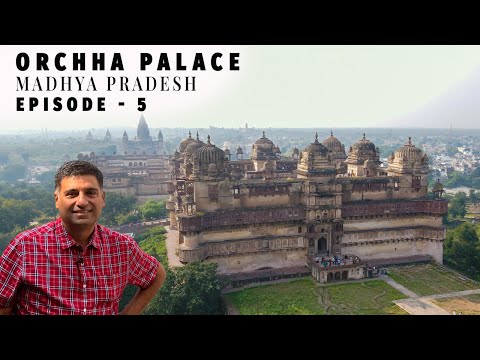 Ep 5 Orchha Palace history,  Fresco Paintings at Palace,  Bundelkhand Palace,   Madhya Pradesh