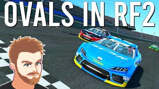 What is Oval Racing like in rFactor 2 | RF2 - Stock Car 2018X @ Daytona