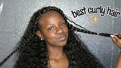 6 QUICK & EASY HAIRSTYLES FOR CURLY HAIR ft. KLAIYI HAIR.COM | DCL ❤️