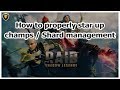 RAID: SL - How to properly star up champs / Shard management