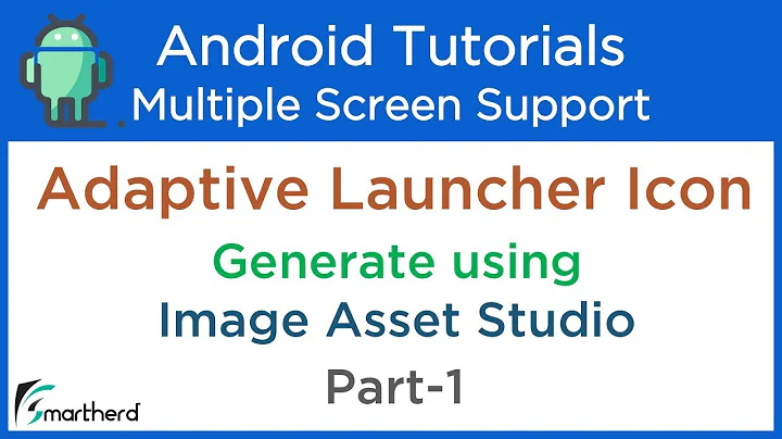 How to create Adaptive Launcher Icons using Image Asset Studio. Android Studio Tutorials Part-1