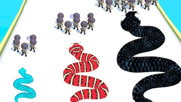 Snake Master 3D - MAX LEVEL Funny Gameplay