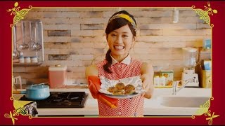 前田敦子が秘密のレシピを紹介！　「カントリーマアム プレミアムムービー」トッピングマアム「ごま団子風味」編