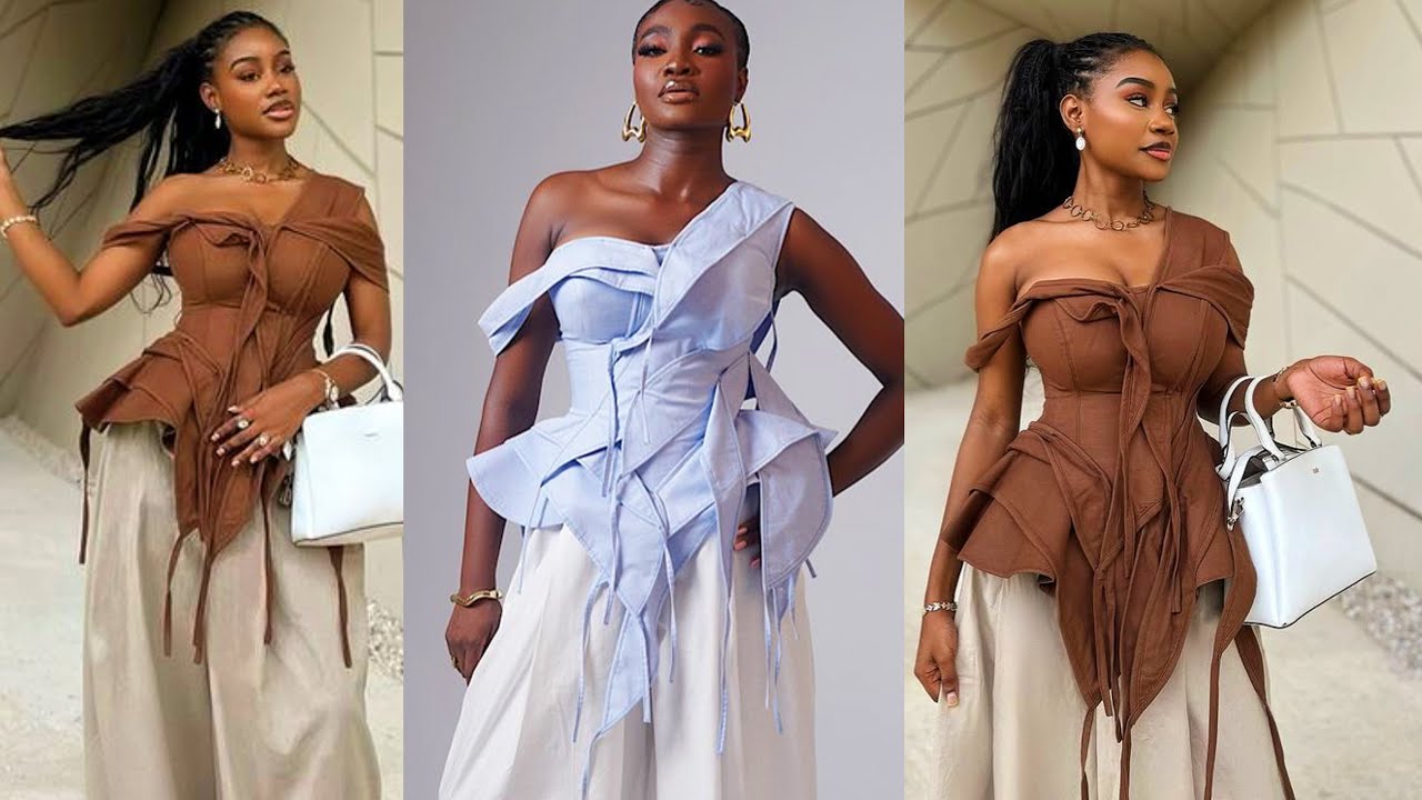 How to Sew a Classy Off-Shoulder Bustier Dress🪢Elegant & Stylish