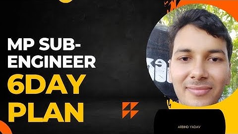 MP Sub-engineer|| last 6 day plan || #subengineer #agni247 #admitcard